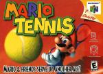 Mario Tennis Box Art Front